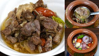 Authentic Peshawari Rosh  Namkeen Gosht Recipe  Traditional KPK and Baluchistan [upl. by Nesyt575]