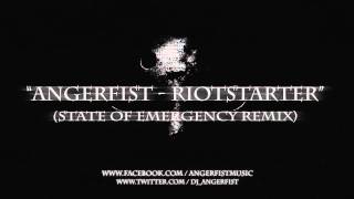 Angerfist  Riotstarter State Of Emergency Remix  HQ Official Preview [upl. by Thorn]