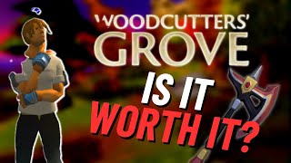 The Woodcutters Grove Is It Worth It  Woodcutting Rework Review  Quick Guide [upl. by Brest379]