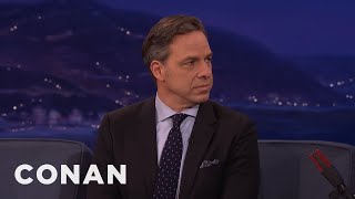 Jake Tapper On Michael Flynn’s Resignation  CONAN on TBS [upl. by Enrichetta]