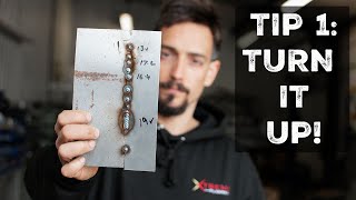 Tips On How To Mig Weld Thin Metal Auto Body Panels welding fabrication howtoweldforbeginners [upl. by Rotow]