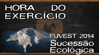 Sucessão ecológica  FUVEST 2014 [upl. by Yelsa]