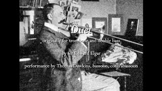 Elgar Duet bassoon and contrabassoon [upl. by Anyah21]