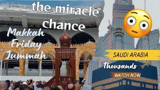 Makkah friday jummah hasbi rabbi Mecca vlog15 alharam zheditz Umrah islam [upl. by Meensat]