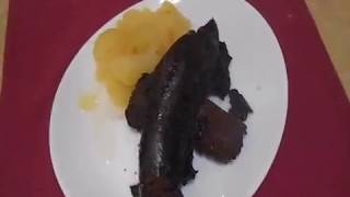 Recette Boudin Noir à la Compote de Pommes [upl. by Rothstein]