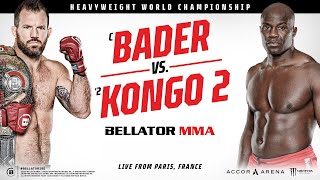 ReAir  Bellator 280 Bader vs Kongo 2  Bellator MMA [upl. by Nois957]