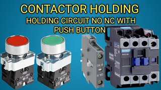 Holding Contact Contactor Holding Curicit NO NC Kiya haiNo Nc kasy check kary [upl. by Quillon974]