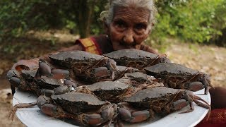 Delicious River Crabs Roast By 106 Mastanamma Country foods [upl. by Charlet]