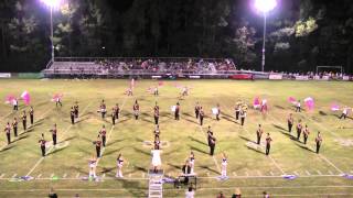 09262014 Citronelle High School Band Half Time Show [upl. by Ilario]