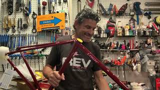 REV Review  unboxing the new Ritchey Road logic RIM brake ritcheydesign [upl. by Erialcyram247]