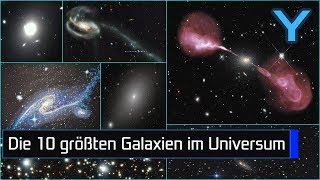 10 sehr große Galaxien im Universum [upl. by Kara]