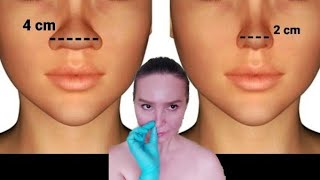 How To Reshape Sharpen and Slim Down your Nose  Exercises and Massage for Nose [upl. by Klemens]