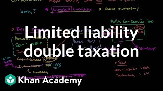 Is limited liability or double taxation fair  Taxes  Finance amp Capital Markets  Khan Academy [upl. by Newob]