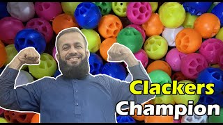 Clackers Champion clackers balls world record clackers challenge  New game tak tak  LATOLATO [upl. by Corbin394]