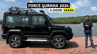 2024 Force gurkha 3 door review A perfect 4X4X4 offroader [upl. by Reedy854]