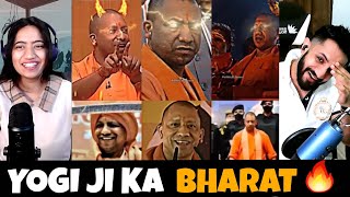 CM Yogi Adityanath Thug Life 3 😈 Yogi Adityanath Attitude Videos Reaction 🔥 [upl. by Ettenoitna]