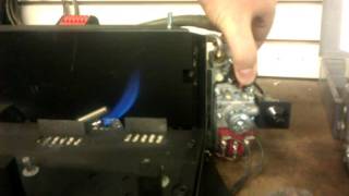 How to Light Pilot on Empire Vent Free Gas Log Fireplace Model VFSR [upl. by Yenor110]