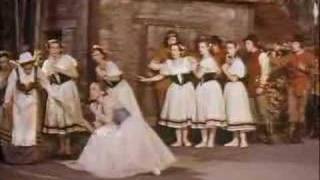 GISELLE UlanovaFadeyechev Bolshoi 1956  3 of 6 [upl. by Maressa]