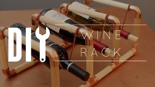 DIY Wine Rack [upl. by Chamkis]