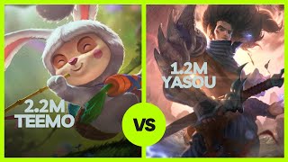 Teemo vs 12m Yasou  Mid Lane  Yenilgiyi Hazmademedi  Teemo Power [upl. by Moor]