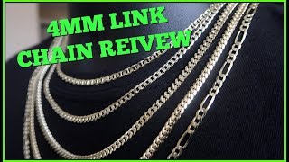 4MM is the BEST size LINK CHAIN REVIEW [upl. by Riegel]