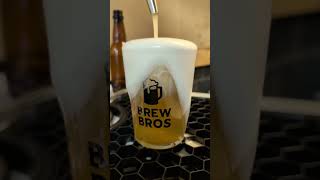 Creamy British Ale homebrew brewing brewtube shorts beer beertasting nitro brewingbeer [upl. by Ingram]