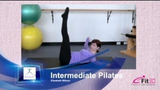 Intermediate Pilates Full 30 min workout Elizabeth Wilson [upl. by Hite]