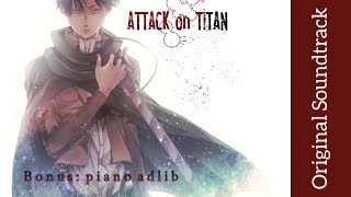 Attack on Titan Original Soundtrack I  Bonus piano adlib  High Quality  Hiroyuki Sawano [upl. by Bethesde]