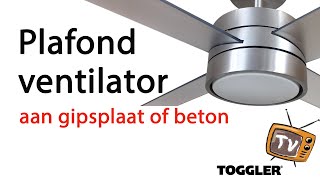 Zo monteer je jouw ventilator aan gipsplaat of beton [upl. by Diane-Marie]