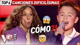 Las canciones más DIFÍCILES de La Voz Kids [upl. by Noemys]