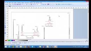 Tutorial ACD Labs procesamiento de espectros de RMN protonico 1H parte 12 [upl. by Otsirave]