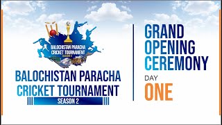 BALOCHISTAN PARACHA CRICKET TOURNAMENT SEASON II 2024 [upl. by Antebi]