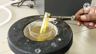 Fructose  Confirmatory test  Osazone test  Carbohydrates  Biochemistry Laboratory [upl. by Annohsal]