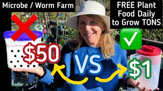 1 How to Build in Ground Worm Composter Farm Compost in Place GARDEN Plant Fertilizer to Grow Tons [upl. by Anirpas]