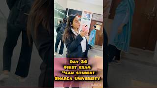 First exam😱day24shardauniversity hostelvlog hostellife whatieatinaday messfood mess fyp [upl. by Prestige]