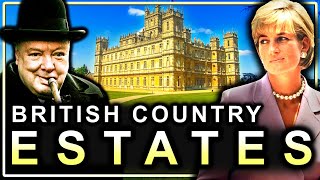 The Top 10 Most OPULENT British COUNTRY HOUSES [upl. by Borreri369]