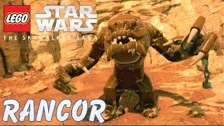 LEGO Star Wars The Skywalker Saga  How To Unlock Rancor and Gameplay [upl. by Sheley]