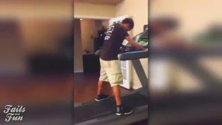 Treadmill Fail Compilation  Ultimate Fail Compilation 2016 [upl. by Rees]