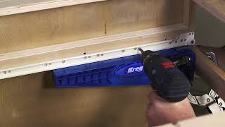 Kreg Drawer Slide Jig [upl. by Eniroc]