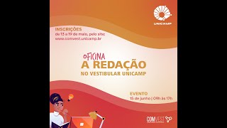 Oficina  A Redação no Vestibular Unicamp [upl. by Neret]