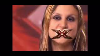 Rachel Lester Interrupts Ariel Burdett’s Audition X Factor [upl. by Bennett]