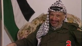 Palestine  Interview de Yasser Arafat de retour à Gaza [upl. by Justin479]