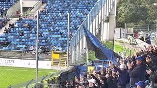 1FC SAARBRÜCKEN FANS IN MANNHEIM BEIM WARM UP [upl. by Horst]