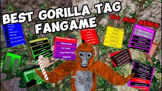 The Best Gorilla Tag Fan Game EVER  10 Mod Menus  Custom Cosmetics And More [upl. by Anaeerb]