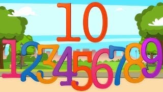 Ten Little Numbers  Learning Videos For Babies  Preschool Rhymes [upl. by Taryne]