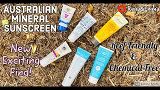 New 2021 Australian Mineral Sunscreen ReviewBanana BoatEgo sunsenseMoogooEthical ZincOcean Aus [upl. by Enirbas]