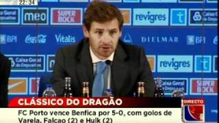 FC Porto 5  0 Benfica  Conferência Imprensa FCP [upl. by Suoiluj928]