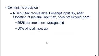 VAT partial exemption [upl. by Sinnelg478]