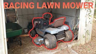 vtwin racing mower build 13 [upl. by Africah]