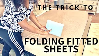 Stop Fighting With Those Sheets How To Fold Fitted Sheets Easily [upl. by Staal56]